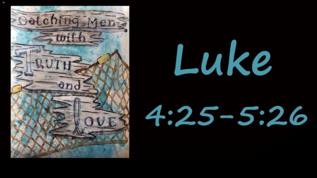 Create with Victoria Lynn,Bible journaling, Luke Fishers of Men